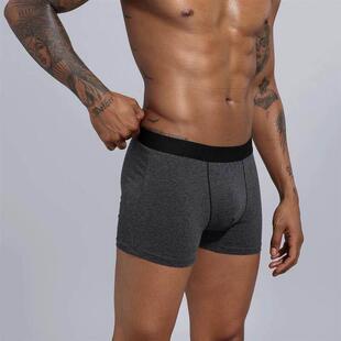 Mens Short Cotton Underwear Underpants Boxer Boxers Long Men