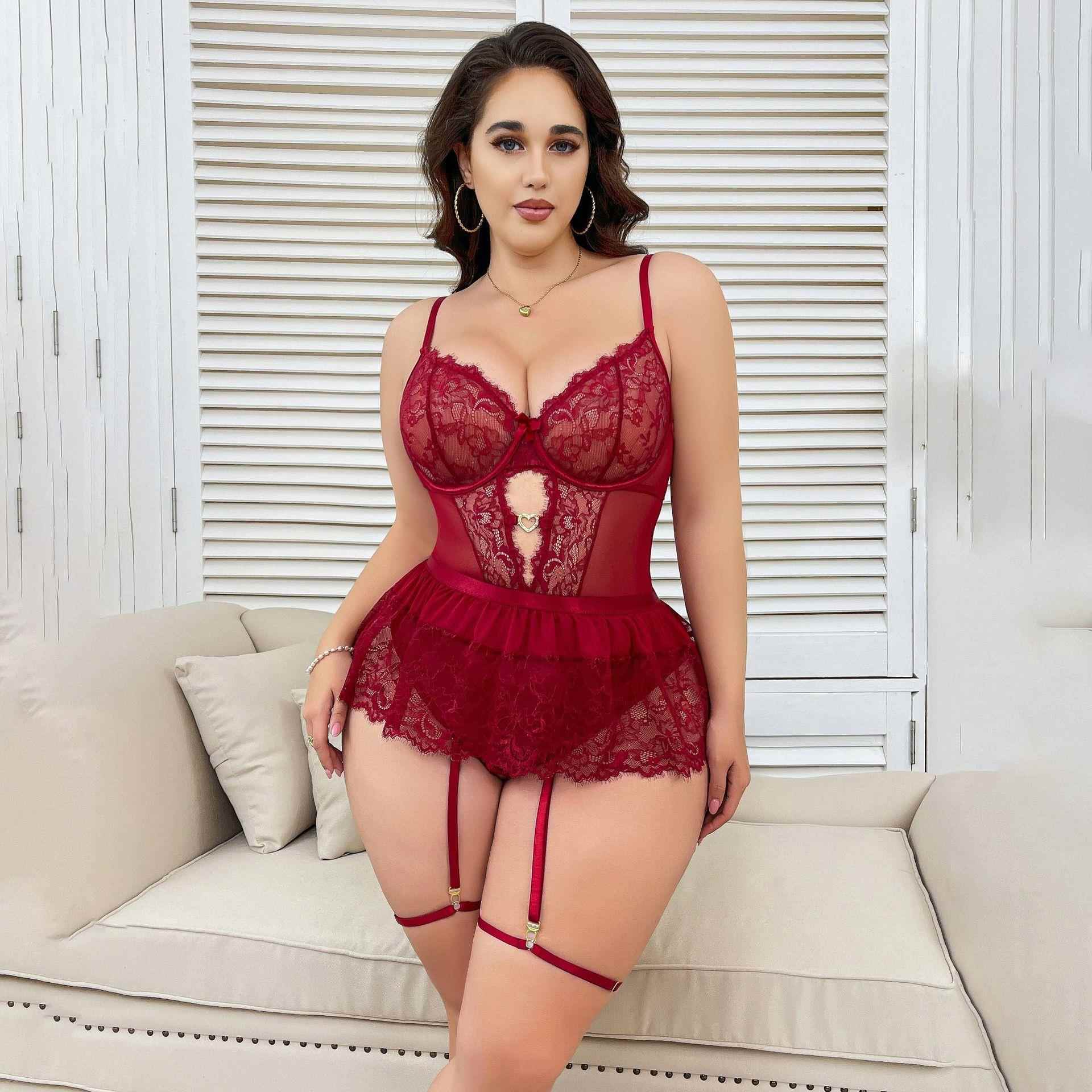 floral lace underwire female sexy costumes women bra and