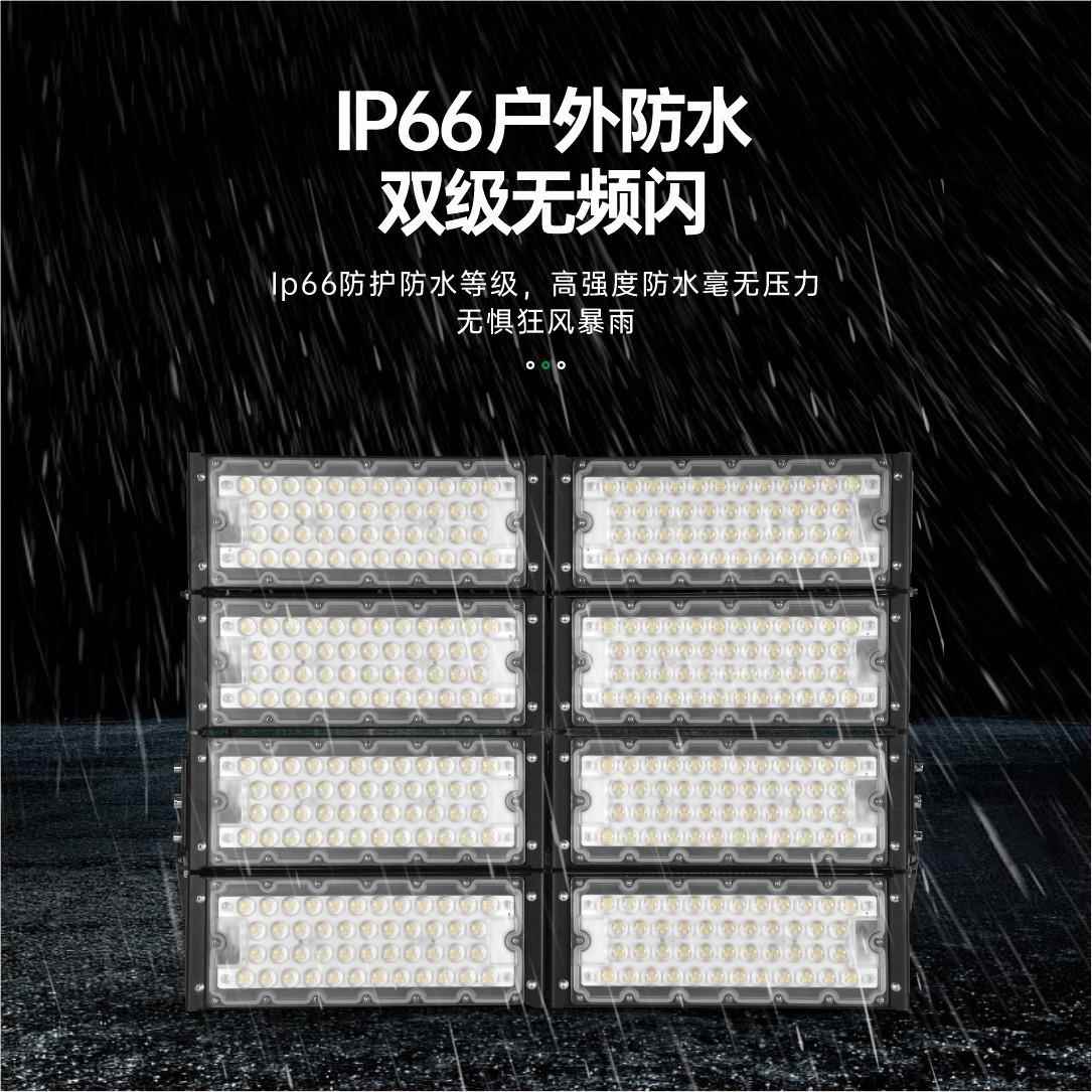 户外球防800W高杆灯大功BF2D-1P1600W高亮场投光灯率L水ED模组隧