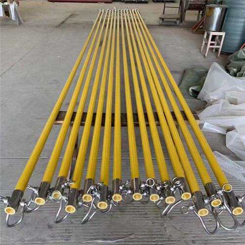 带电作业绝缘跨越杆施工电力绝缘安全跨架耐高压跨越索桥工具