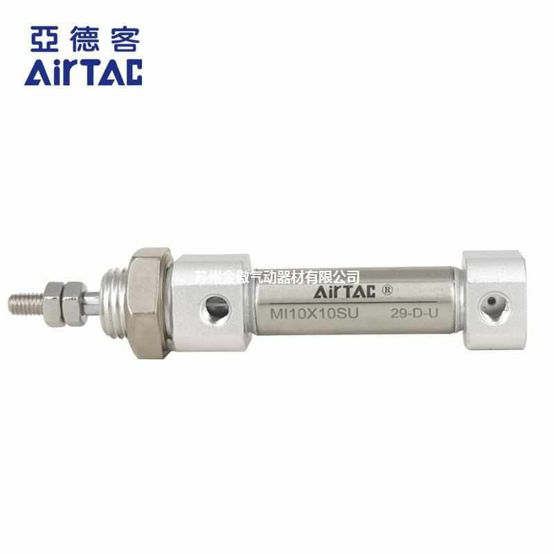 亚德客气缸不锈钢笔微型迷你气动MI12*10X20X30X40X50X60/75*100S