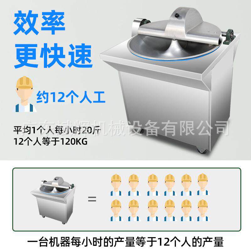 商用多功能台式刹菜机切碎机学校单位食堂剁肉机打肉机立式斩拌机