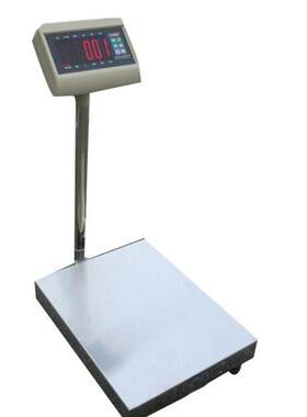 上海g耀华精度YAOHUA/电台秤100kg5带RS232串口外接大屏幕工业电