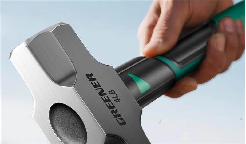 Кувалда 德国精工八角锤锤子铁锤高硬度榔头手锤4磅工地砸墙神器一体式