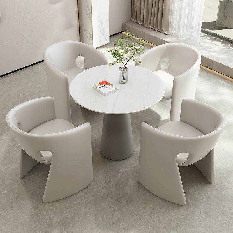 售楼处接待院影楼简约家具洽谈桌椅组合休息区酒店大堂会客部