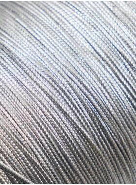 1mm桶装吊牌绳 厂家直销金银丝线 服装辅料花边线 2300米桶加包装