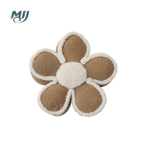 fafa系列抱枕北欧风花朵沙发靠垫可爱立体造型汽车腰靠含芯抱枕