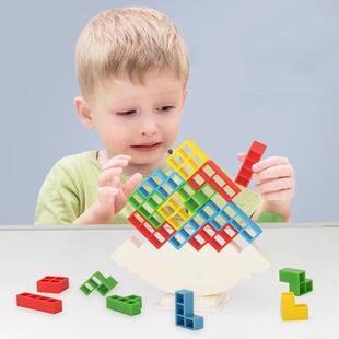 Stacking Game Tower Balan Stack Building Blocks Tetra