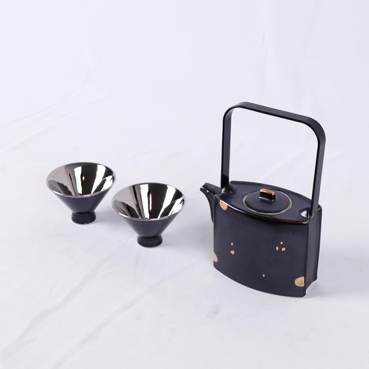 新中式茶几茶具茶壶组合摆件样板房客厅茶室售楼处家居现代装饰品