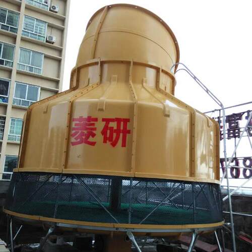 冷却塔噪音1降545-30-60度玻璃钢导风筒1.5-3音.自主-7M隔导风弯