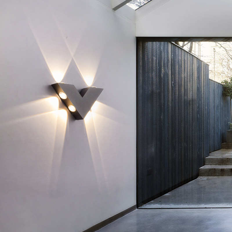 led壁灯户外过道楼梯灯 北欧现代简约背景墙壁灯客厅卧室内床头灯