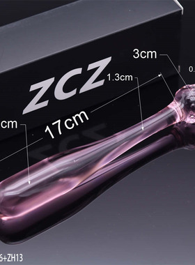 ZCZ水晶阳具成人男女按摩穴位棒