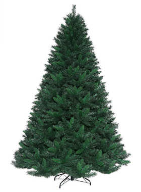 圣诞树豪华pvc装饰品热销6ft7ft8ft加密圣诞节外贸阻燃