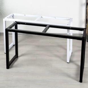 通用铁艺桌腿支架户外桌子腿餐架公会议办吧台茶几桌腿直见详情架