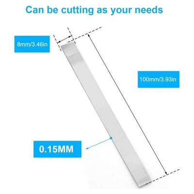 Nickel-plated Steel Strip Nickel Soldering Tabs 50pcs High P
