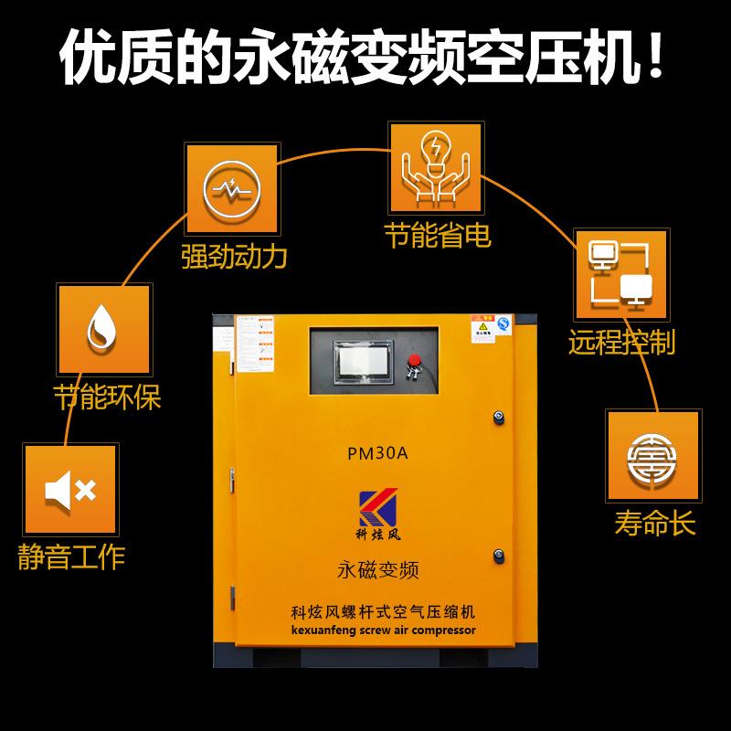 永磁变频电磁式微型空气压缩机移动式小型工业空气压缩机现货