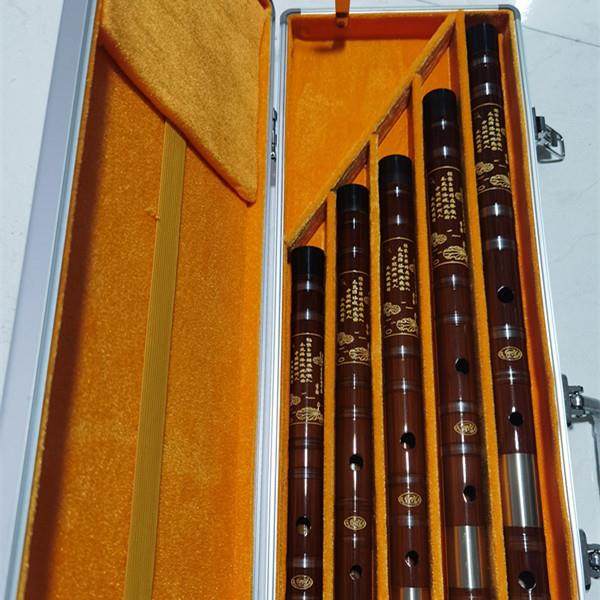 高档器苏东紫竹笛专业成人子高档演奏乐二节精制苦竹大FAG调笛吹