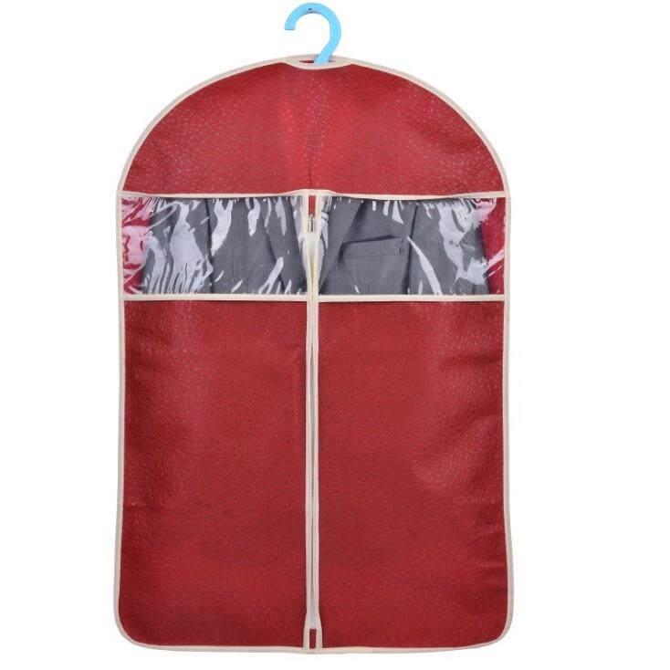 A5L压花防潮透气衣服防尘罩西服皮草挂衣袋大衣套婚庆用品结婚衣