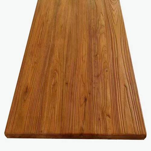 木板黑胡桃木老榆木樱桃木家用书桌实木办公桌餐桌板吧台定制原木