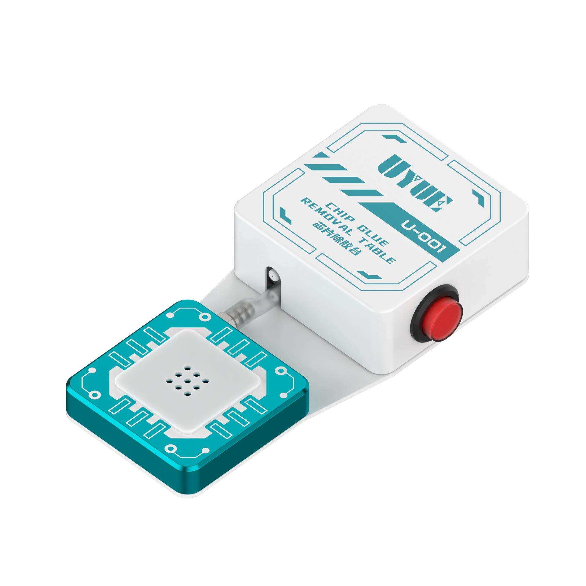 UYUE手机芯片除胶台CPU真空吸附台锁芯台手机芯片处理器固定台