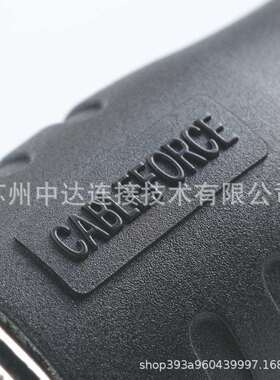 M12连接器4pin T-Code公弯头预铸电缆防水航空插头2M 非屏蔽