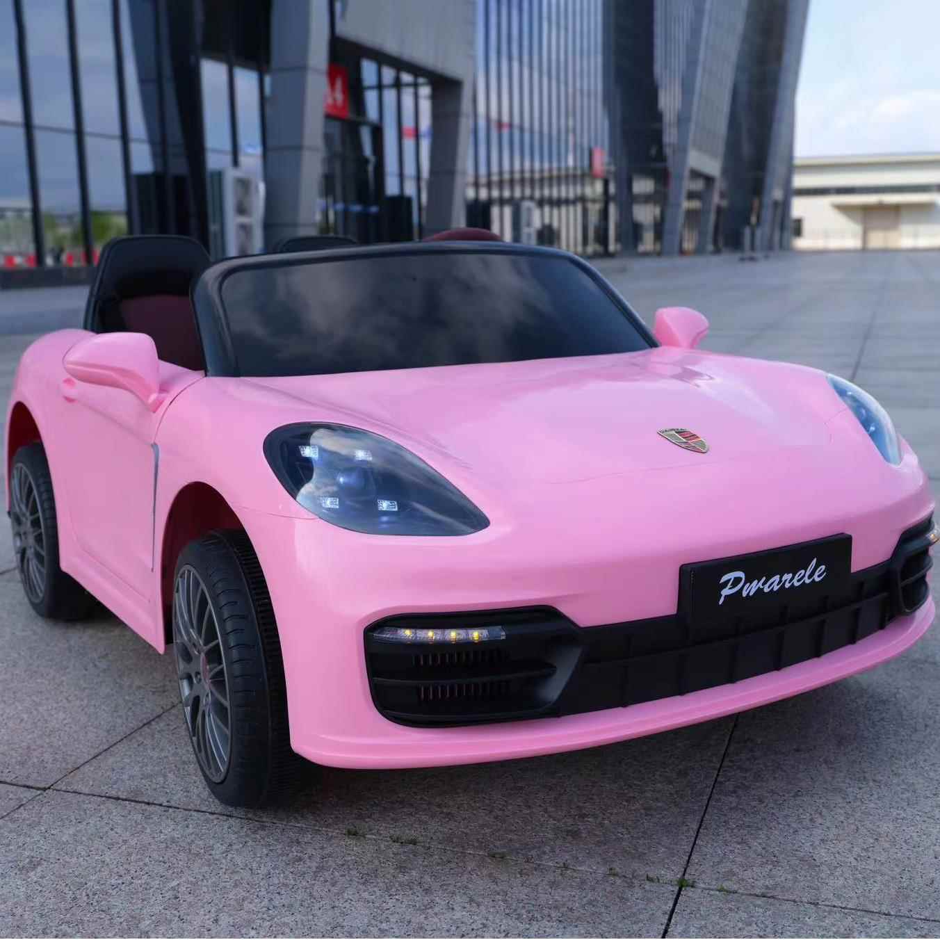 高档帕具双人儿童电动四轮汽车超大小孩拉宝宝人可坐大遥控车玩车