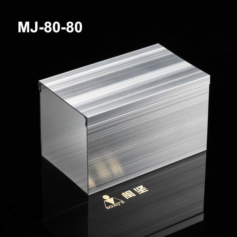 铝合金线槽8080银白氧化外盖式线槽工业电缆桥架线槽量大优惠处理