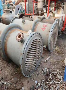 出售二手60平方压冷凝器 加厚列管 压力31公斤带压力容器证书