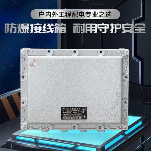 防爆接线箱300*400配电箱防爆仪表箱控制柜铝合金隔爆型BJX监控箱