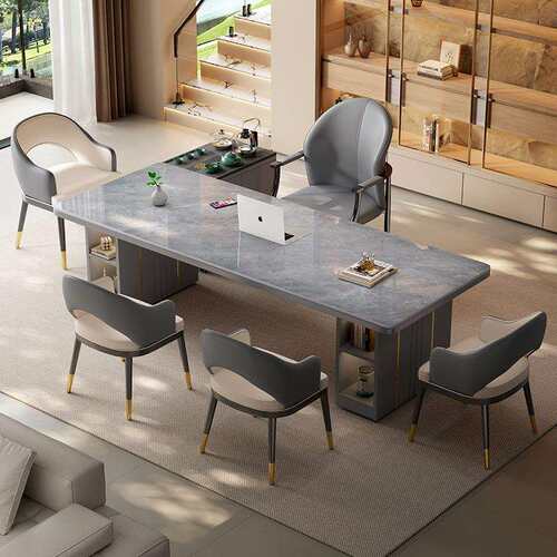 2025新款高端岩板茶桌烧水壶一体嵌入式茶具一整套办公室岛台茶台