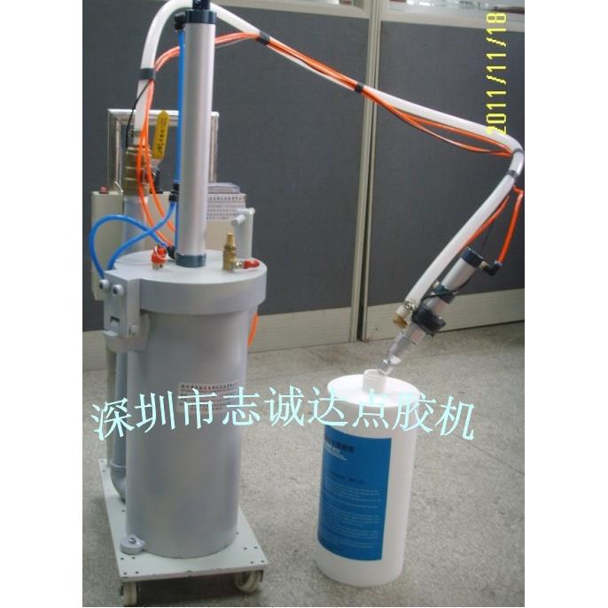 供应2.6升硅胶点胶机 2600L桶点胶机 2600L桶自动检测点胶机