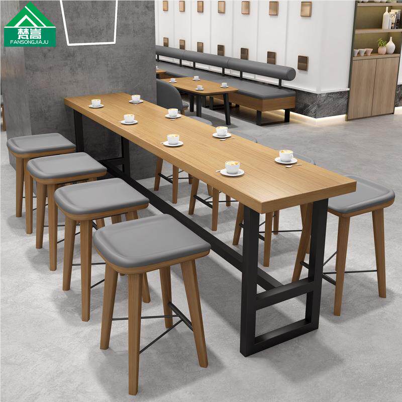 音乐椅fanson-2餐厅酒吧高吧主题咖啡厅卡座沙发闲奶区茶店吧台休