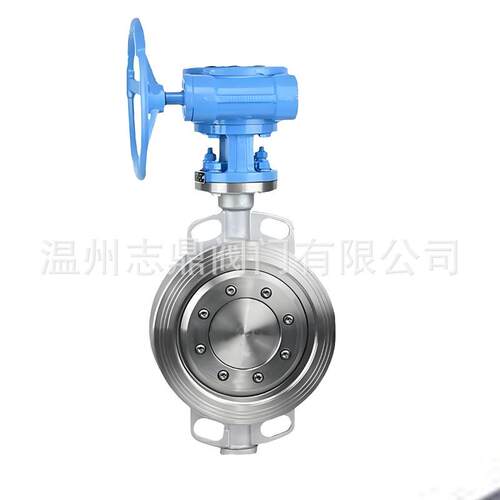 D7W-16P三偏心对夹硬密封蝶阀不锈钢涡轮传动工厂直供