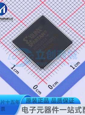 XC3S200A-4VQG100C TQFP-100(14x14) 可编程逻辑器件(CPLD/FPGA)