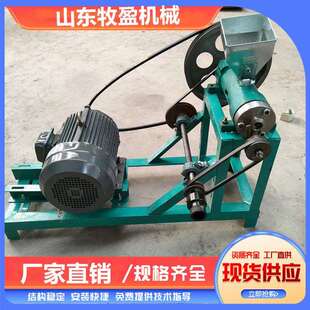 五谷杂粮玉米大米膨化机 做空心棒机器 汽油双机头康乐果机车载式