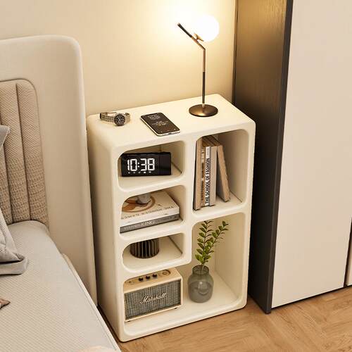 奶油风沙发边柜网红小桌子边几卧室床头侧边柜茶几小型床边方几