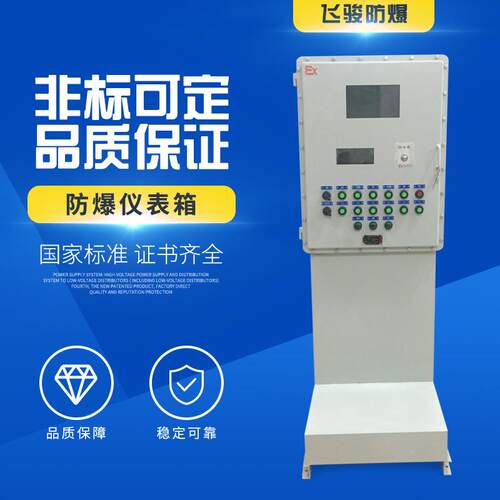 非标制做防爆PLC柜落地式立式仪表箱配电箱带按钮操作控制箱