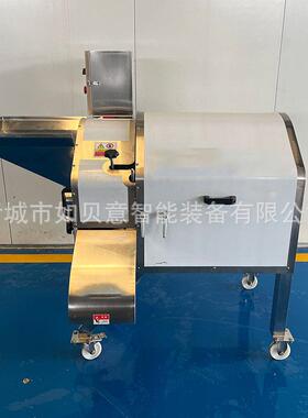 蒜蓉酱大蒜切丁机 大型果蔬切丁设备 小黄姜切丁切粒机