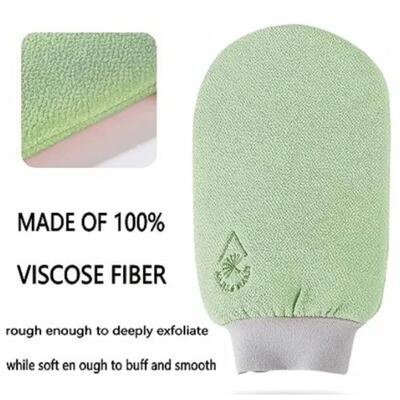 Exfoliating Bath Gloves Body Scrub Gloves SPA Shower Mitt Bo