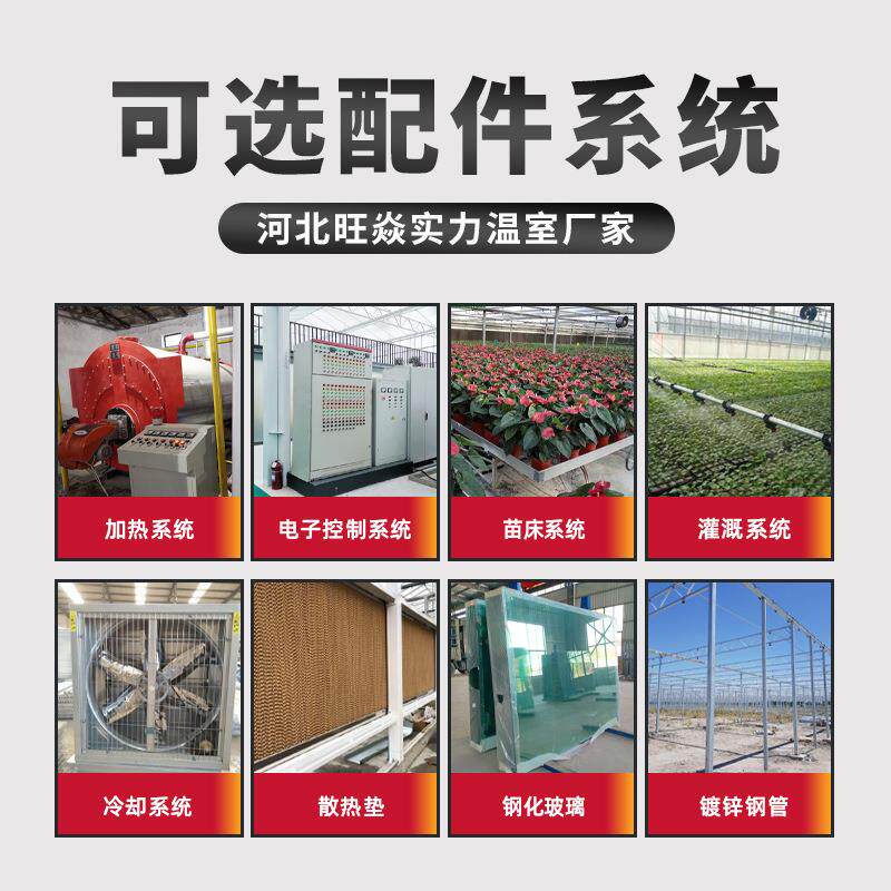 智能玻璃温室阳ORN光璃板温室蔬菜花卉养殖农种植温棚业室连栋玻