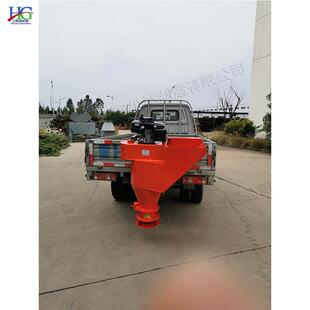小型撒布机 高速公路融雪剂撒布机四冲程动力汽油机物业小区车载式