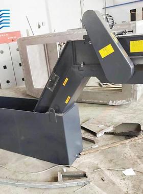 六九重工源头厂家刮板式排屑机数控机床废料链板式铁屑输送机