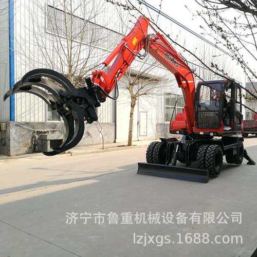 90抓木机林业装载机抓甘蔗抓草机