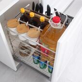 工厂式 收纳调架味拉篮厨房调料架2立2290屉1抽调料碗碟拉篮