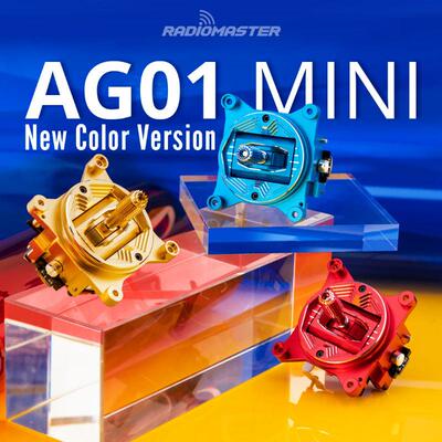 Radiomaster AG01Mini金属CNC霍尔摇杆航模遥控器摇杆TX12&ZORRO