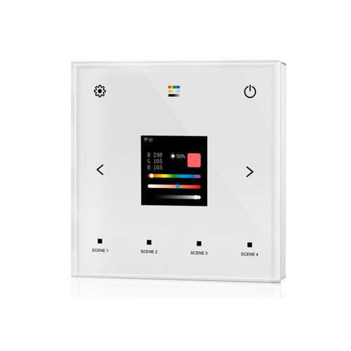 DT6 DT8调光调色 RGB RGBW RGBCCT控制器 Dali 2主控智能触摸面板