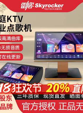 包邮雷石雷客新款一体机KTV卡拉OK家庭用触摸屏语音智能点歌机唱