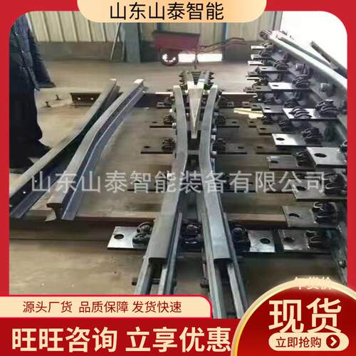 ZC622-4-22左开岔 使用寿命长矿铁路用D菱形交ZDK622/4叉道岔 左