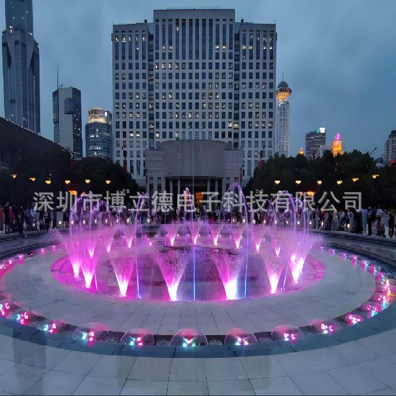 厂家供应音乐喷泉景观广场音乐跳泉波光泉大型喷泉水景设备旱地