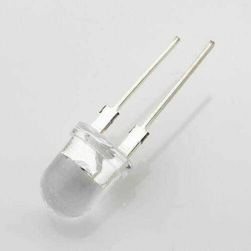 0.5w瓦8mmf8圆头聚光红光蓝绿光黄光白色超高亮led灯珠发光二极管